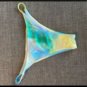 Tie Dye Cheeky Bikini Bottoms. *Brand New*